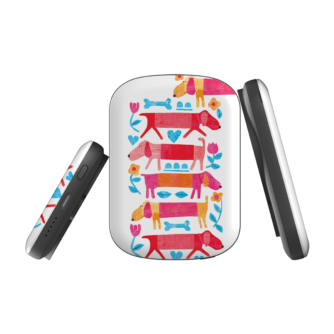 MagSafe Power Bank - Sausage Dog By Tracey English