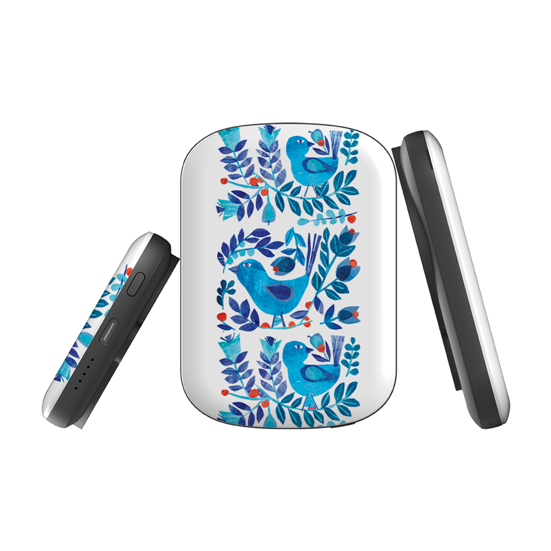 MagSafe Power Bank - Scandi Birds By Tracey English