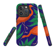 iPhone MagSafe Tough Case -  Scarlet Ibis By Catherine Rowe