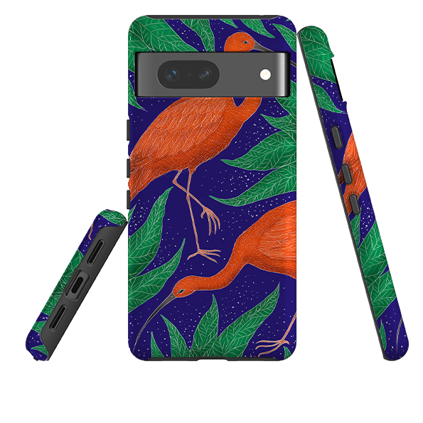 Google Tough Case -  Scarlet Ibis By Catherine Rowe