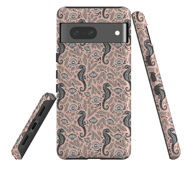 Google Tough Case -  Seahorse Coral By Catherine Rowe