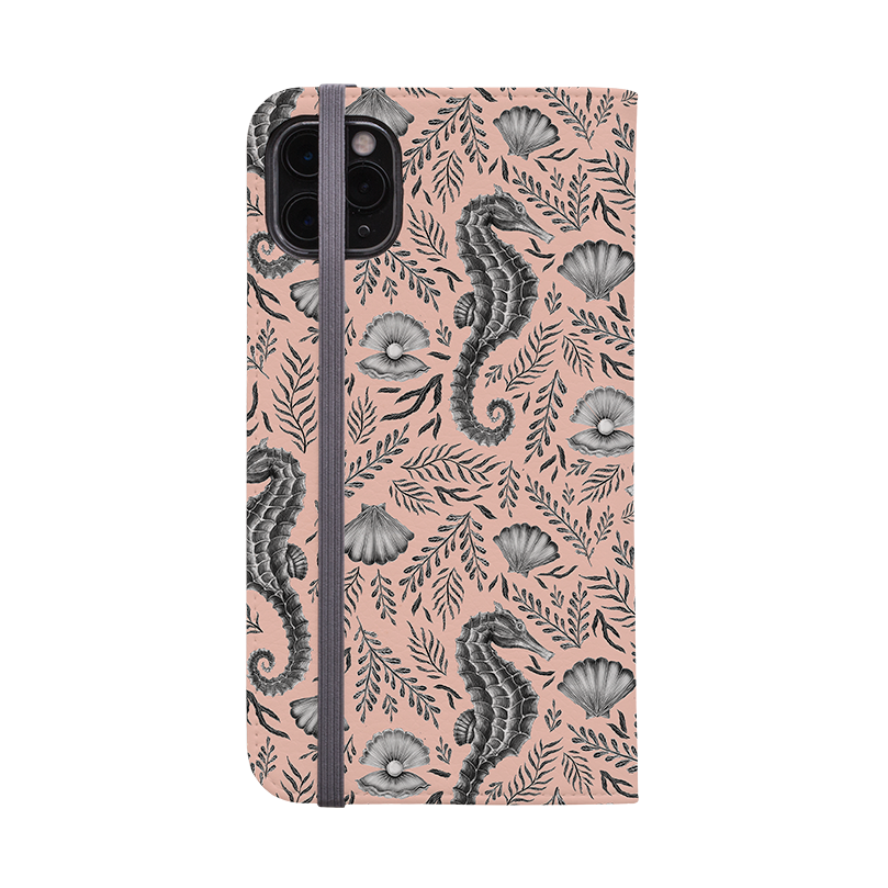 Seahorse Coral By Catherine Rowe Wallet case