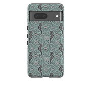 Google Tough Case -  Seahorse Seafoam By Catherine Rowe
