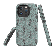 iPhone MagSafe Tough Case -  Seahorse Seafoam By Catherine Rowe