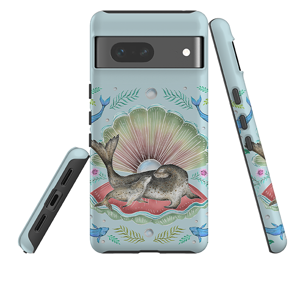 Google Tough Case -  Seals In Shell By Catherine Rowe