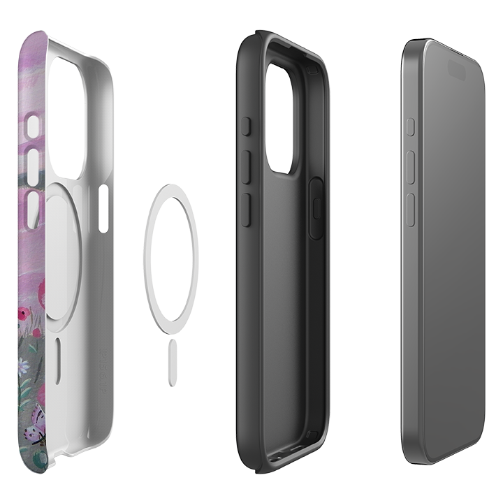iPhone MagSafe Tough Case - Seaside Flowers By Mary Stubberfield
