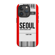 iPhone Tough Case - Seoul Red