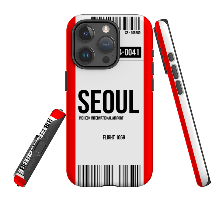 iPhone Tough Case - Seoul Red