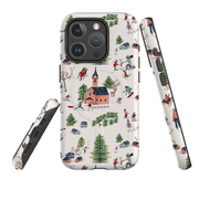 iPhone MagSafe Tough Case -  Skiing By Caroline Bonne Muller