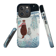 iPhone MagSafe Tough Case - Snow Dogs By Mary Stubberfield