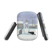 MagSafe Power Bank - Snowman And Cats By Mary Stubberfield