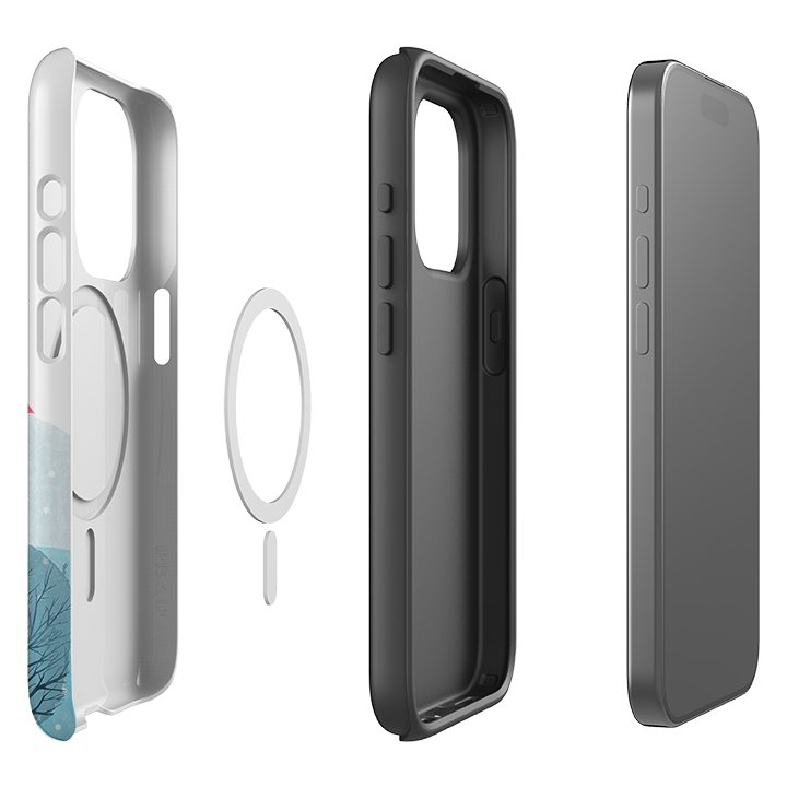 iPhone MagSafe Tough Case - Snowy Hills