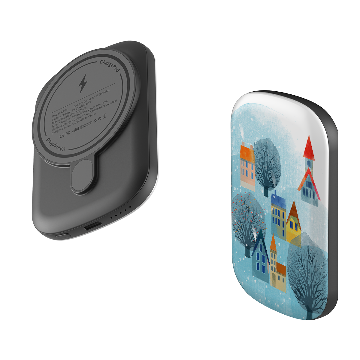 MagSafe Power Bank - Snowy Hills