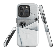 iPhone MagSafe Tough Case -  Snowy Landscape By Natasha Newton