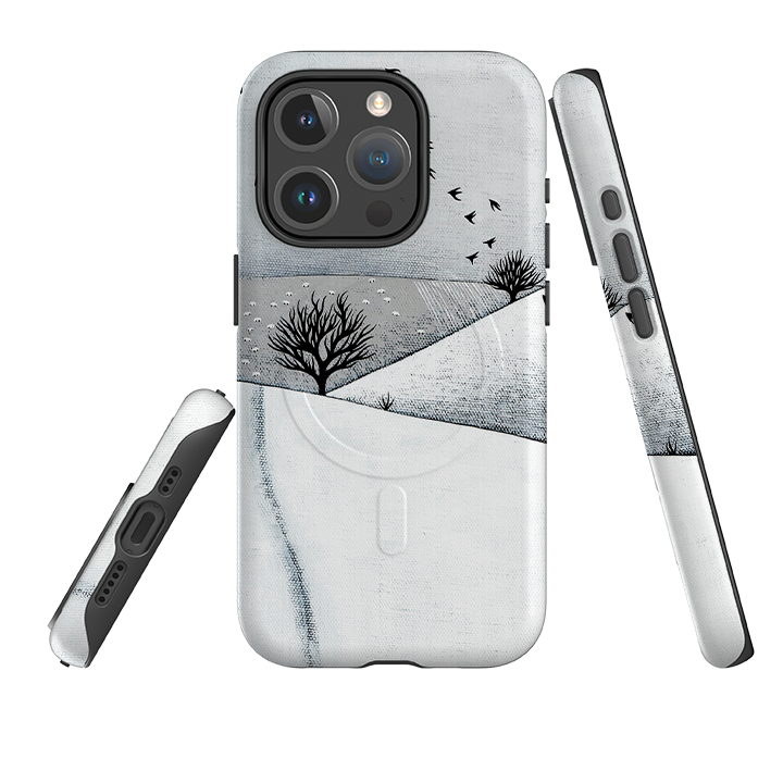 iPhone MagSafe Tough Case -  Snowy Landscape By Natasha Newton