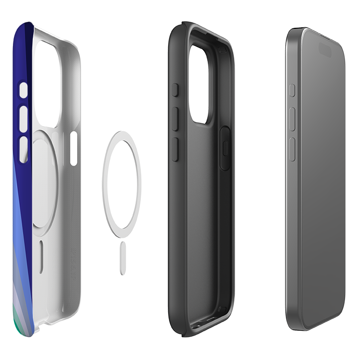 iPhone MagSafe Tough Case - Spectrum Fan By Kitty Joseph