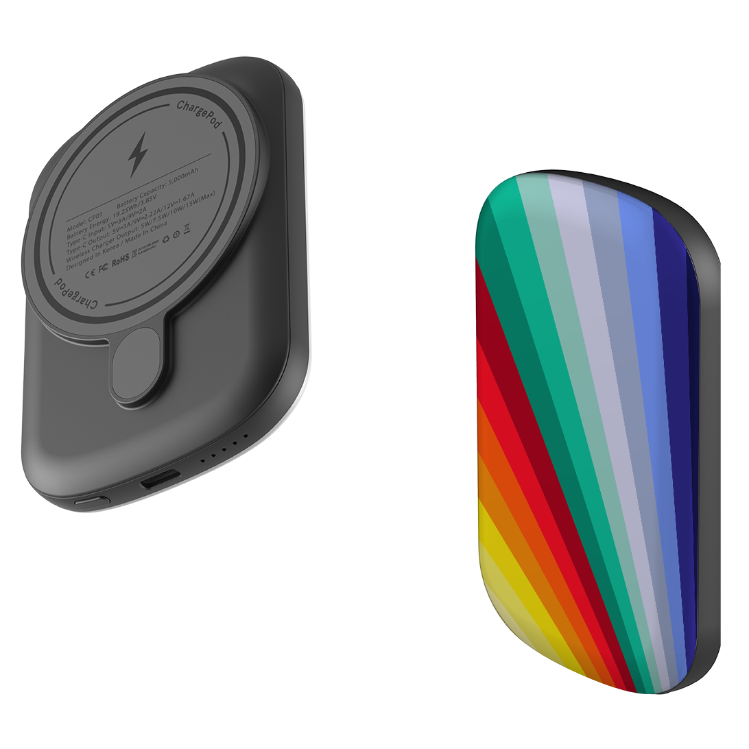 MagSafe Power Bank - Spectrum Fan By Kitty Joseph