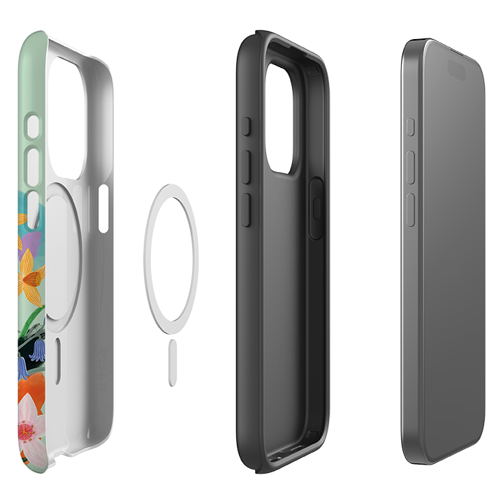 iPhone MagSafe Tough Case - Spring Bunny By Lee Foster Wilson