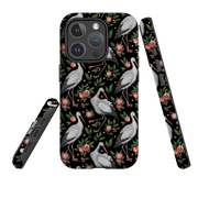 iPhone MagSafe Tough Case -  Stork Pattern By Catherine Rowe