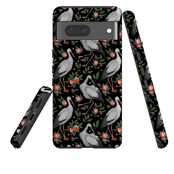 Google Tough Case -  Stork Pattern By Catherine Rowe