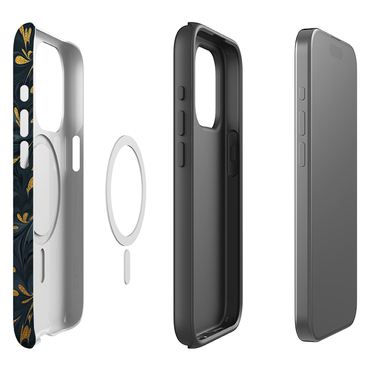 iPhone MagSafe Tough Case - Stormy Leaves
