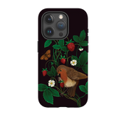 iPhone Tough Case - Strawberry Thief By Anna Stead