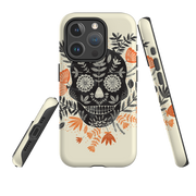 iPhone MagSafe Tough Case -  Sugar Skull Cream By Jade Mosinski