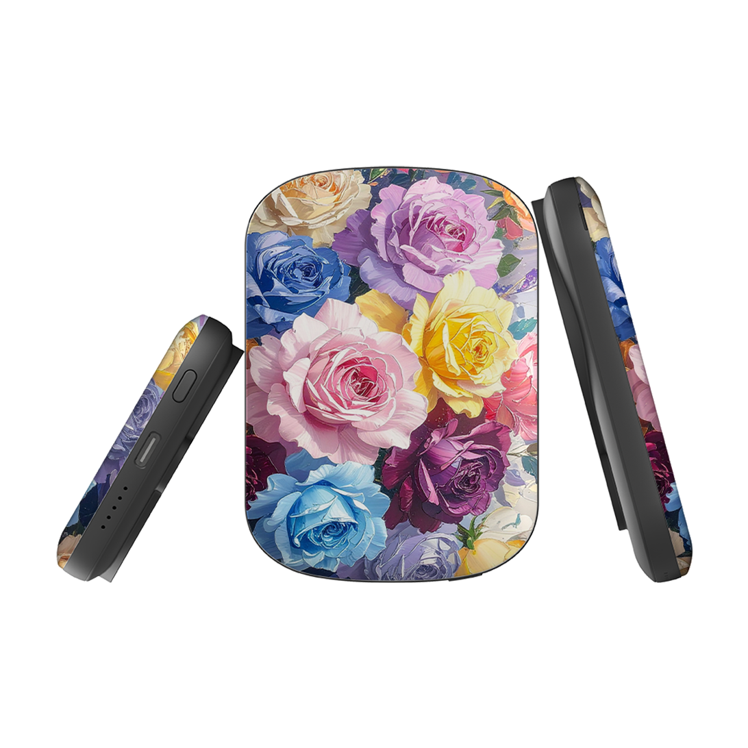 MagSafe Power Bank - Summer Floral Roses