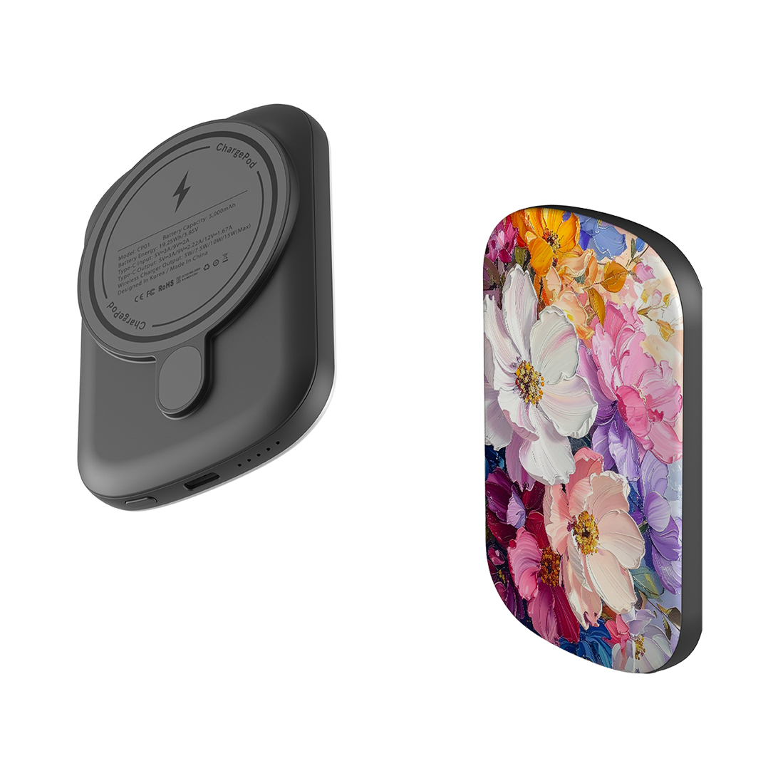 MagSafe Power Bank - Summer Floral Saffron