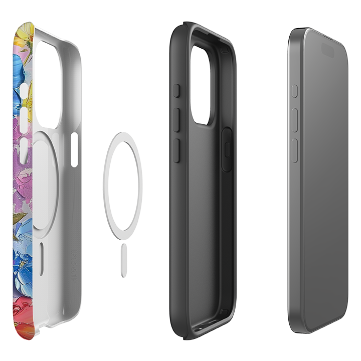 iPhone MagSafe Tough Case - Summer Floral Abbotts Oak