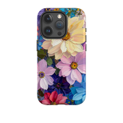 iPhone Tough Case - Summer Floral Blue Garden