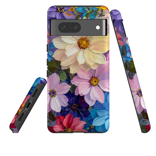 Google Tough Case - Summer Floral Blue Garden