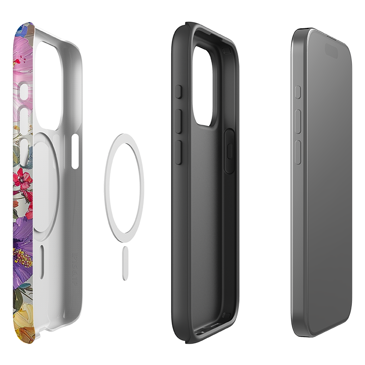 iPhone MagSafe Tough Case - Summer Floral Britten