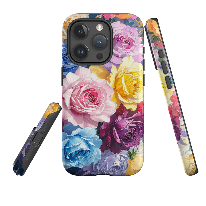 iPhone Tough Case - Summer Floral Roses