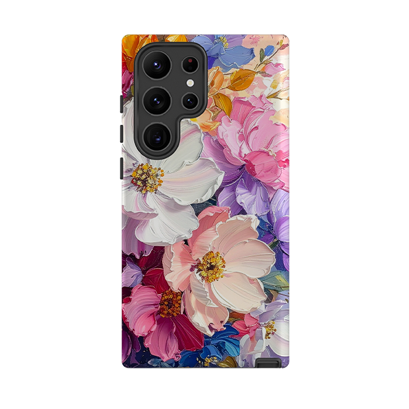 Samsung Tough Case - Summer Floral Saffron