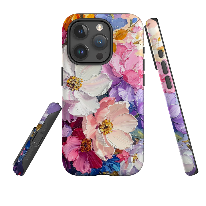 iPhone Tough Case - Summer Floral Saffron