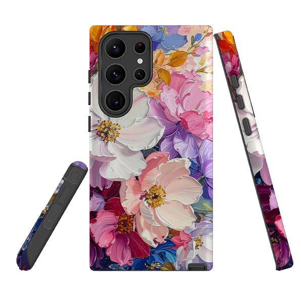 Samsung Tough Case - Summer Floral Saffron