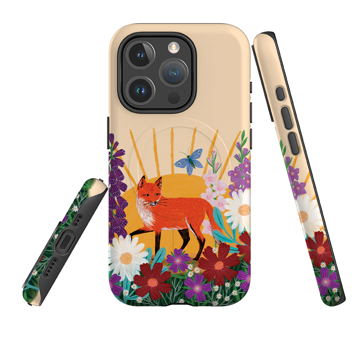 iPhone MagSafe Tough Case -  Summer Fox By Lee Foster Wilson