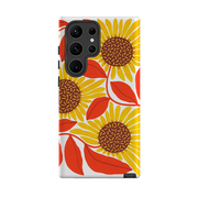 Samsung Tough Case - Sunflower By Madalina Andronic