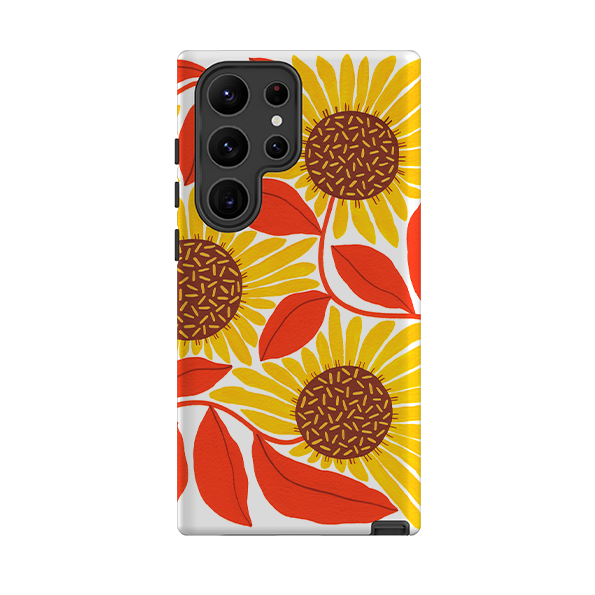 Samsung Tough Case - Sunflower By Madalina Andronic