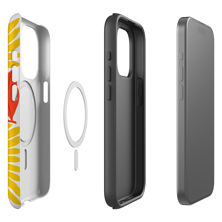 iPhone MagSafe Tough Case -  Sunflower By Madalina Andronic
