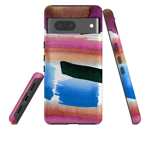 Google Tough Case -  Sunset Painting By Kitty Joseph