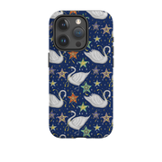 iPhone Tough Case - Swan Pattern By Catherine Rowe