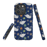 iPhone MagSafe Tough Case -  Swan Pattern By Catherine Rowe