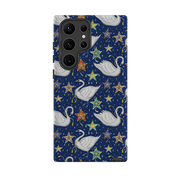 Samsung Tough Case - Swan Pattern By Catherine Rowe