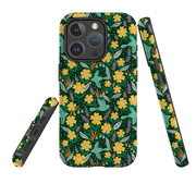 iPhone MagSafe Tough Case - Sweet Birds Green By Lee Foster Wilson