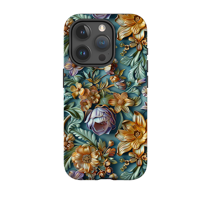 iPhone Tough Case -Sage Floral