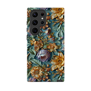 Samsung Tough Case - Sage Floral