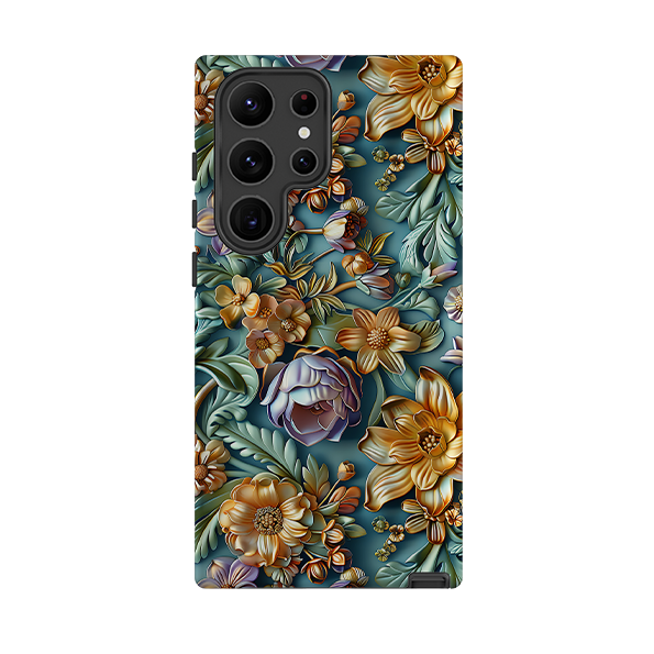 Samsung Tough Case - Sage Floral