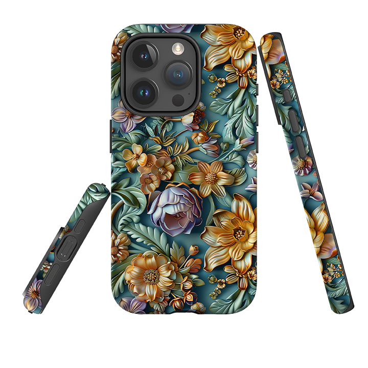 iPhone Tough Case -Sage Floral
